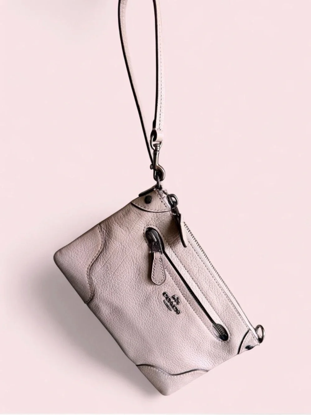 Coach Mickie wristlet/mini purse